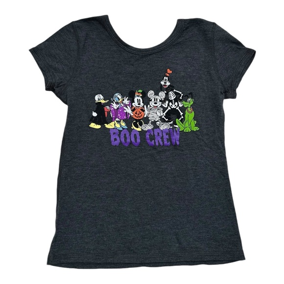 Disney Other - Disney Halloween Boo Crew Tee - Girls Small